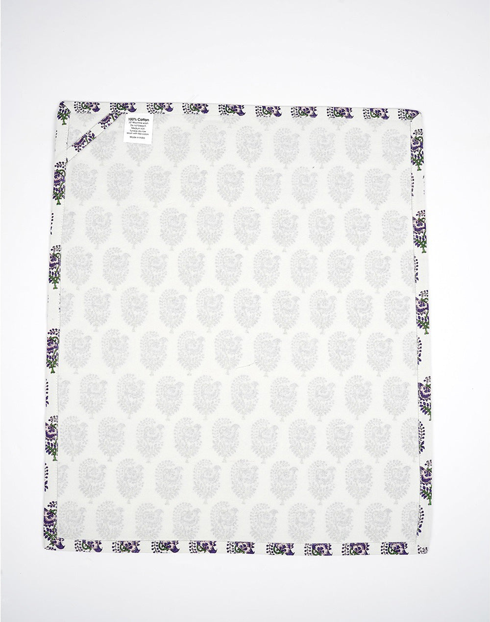 Set of 3 - White Boota Cotton Kitchen Towel/ Tea Towel