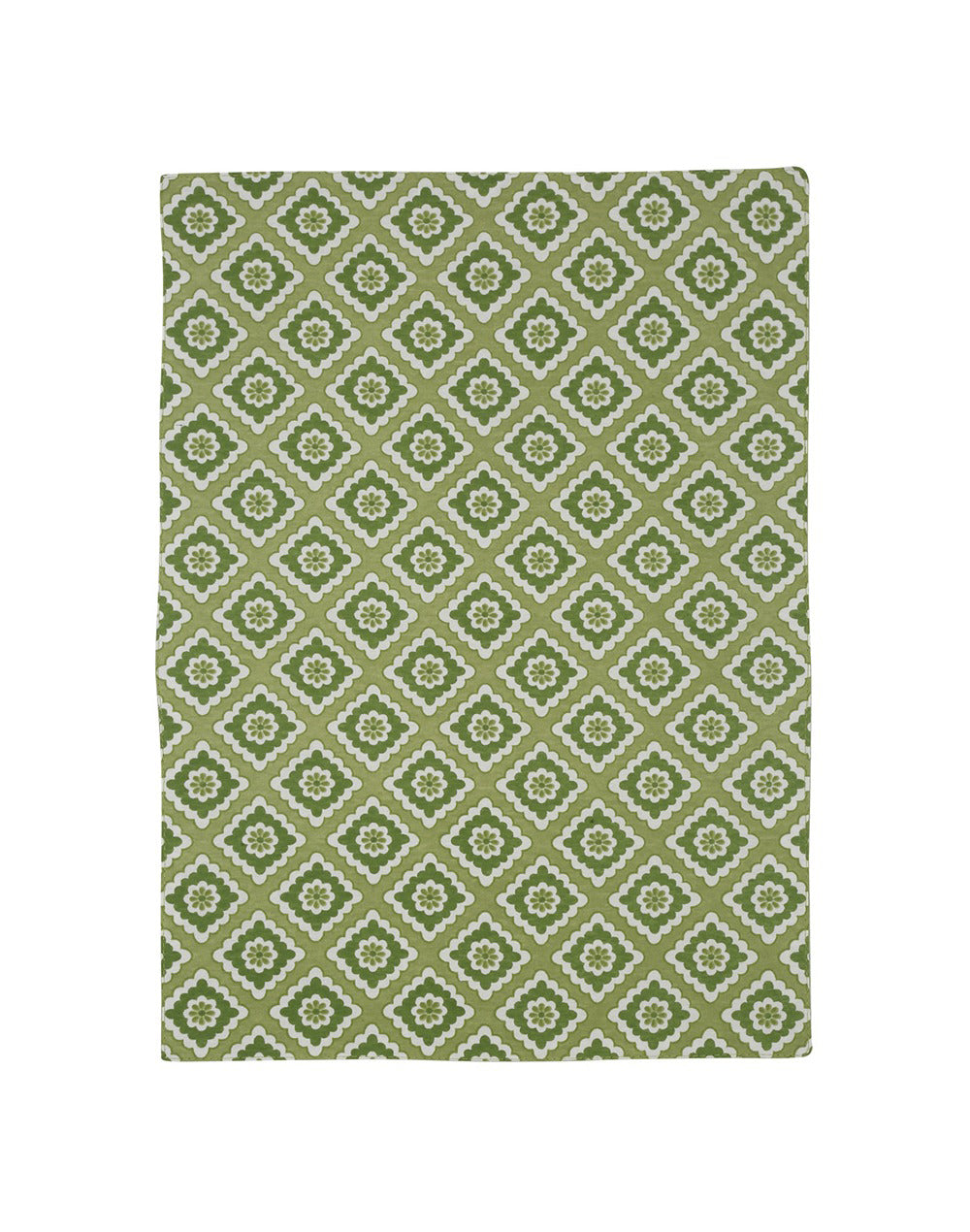 Set of 4- Green Placemat 100% Cotton