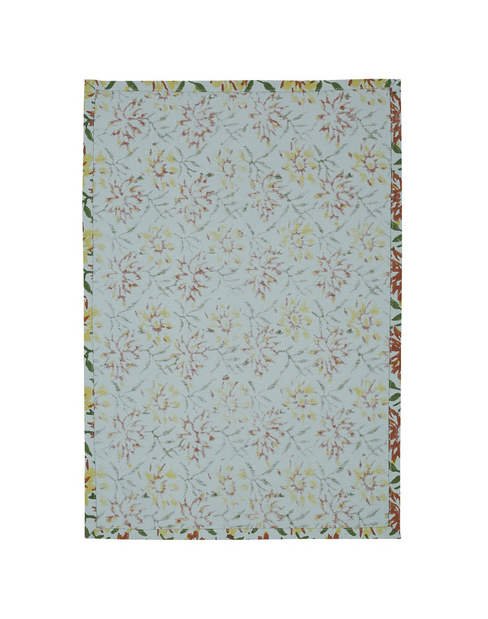 Set of 4- Blue Printed Placemat 100% cotton