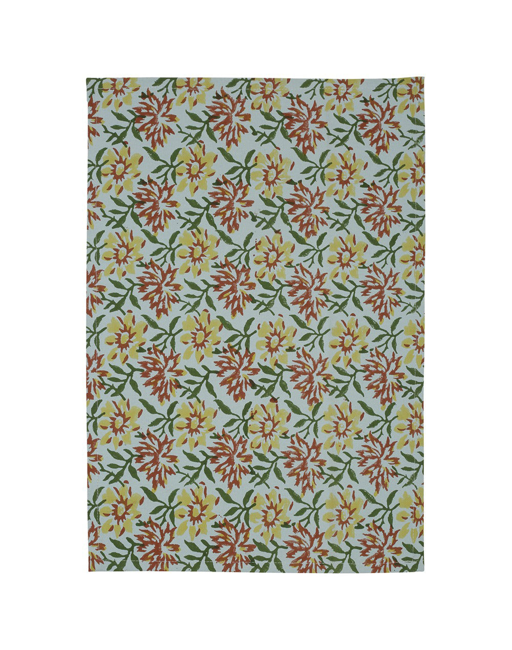 Set of 4- Blue Printed Placemat 100% cotton