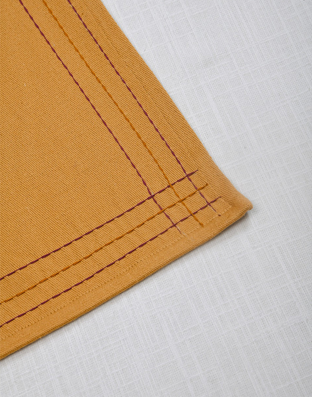 Set of 4- Solid Embroidered Placemat
