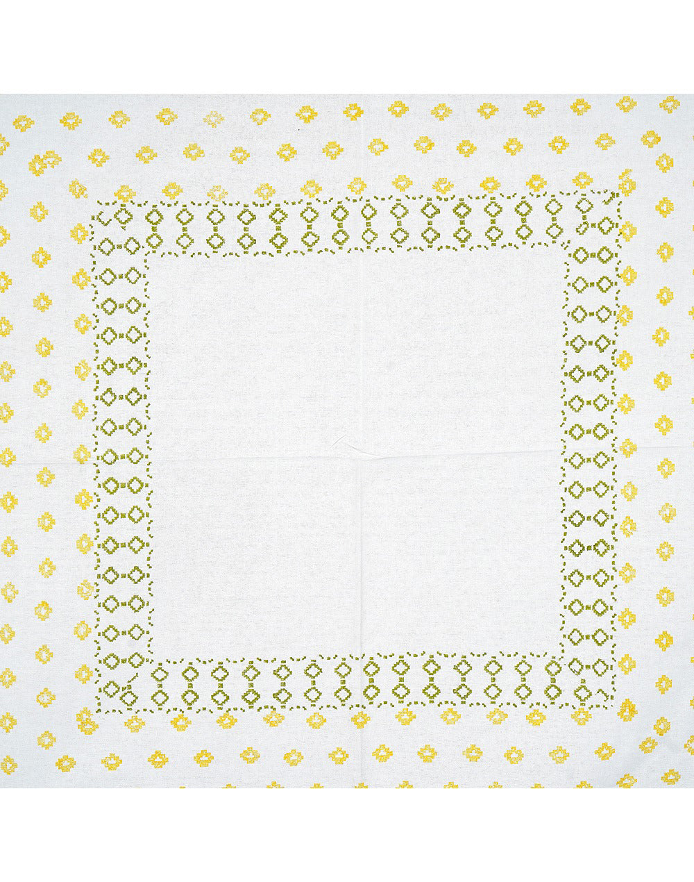 Block Printed 4 Seater Cotton Table Cover