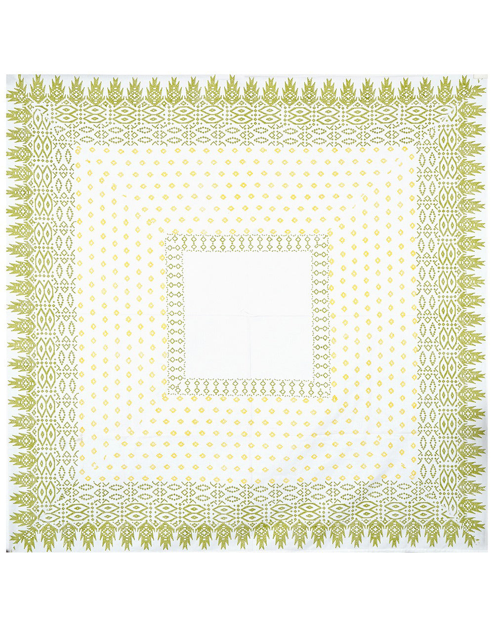 Block Printed 4 Seater Cotton Table Cover