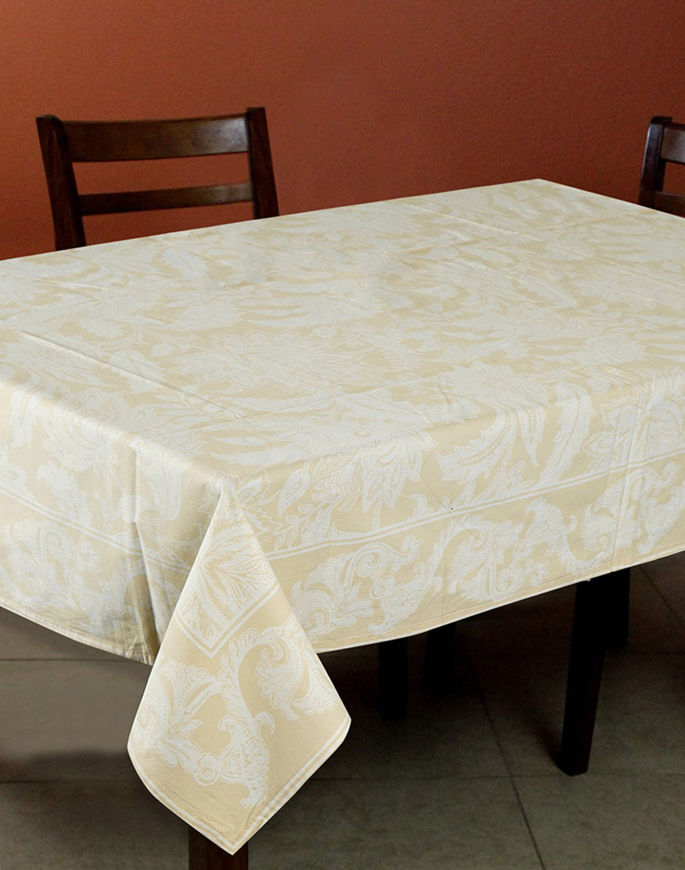 Printed Cotton Dining Table Cover