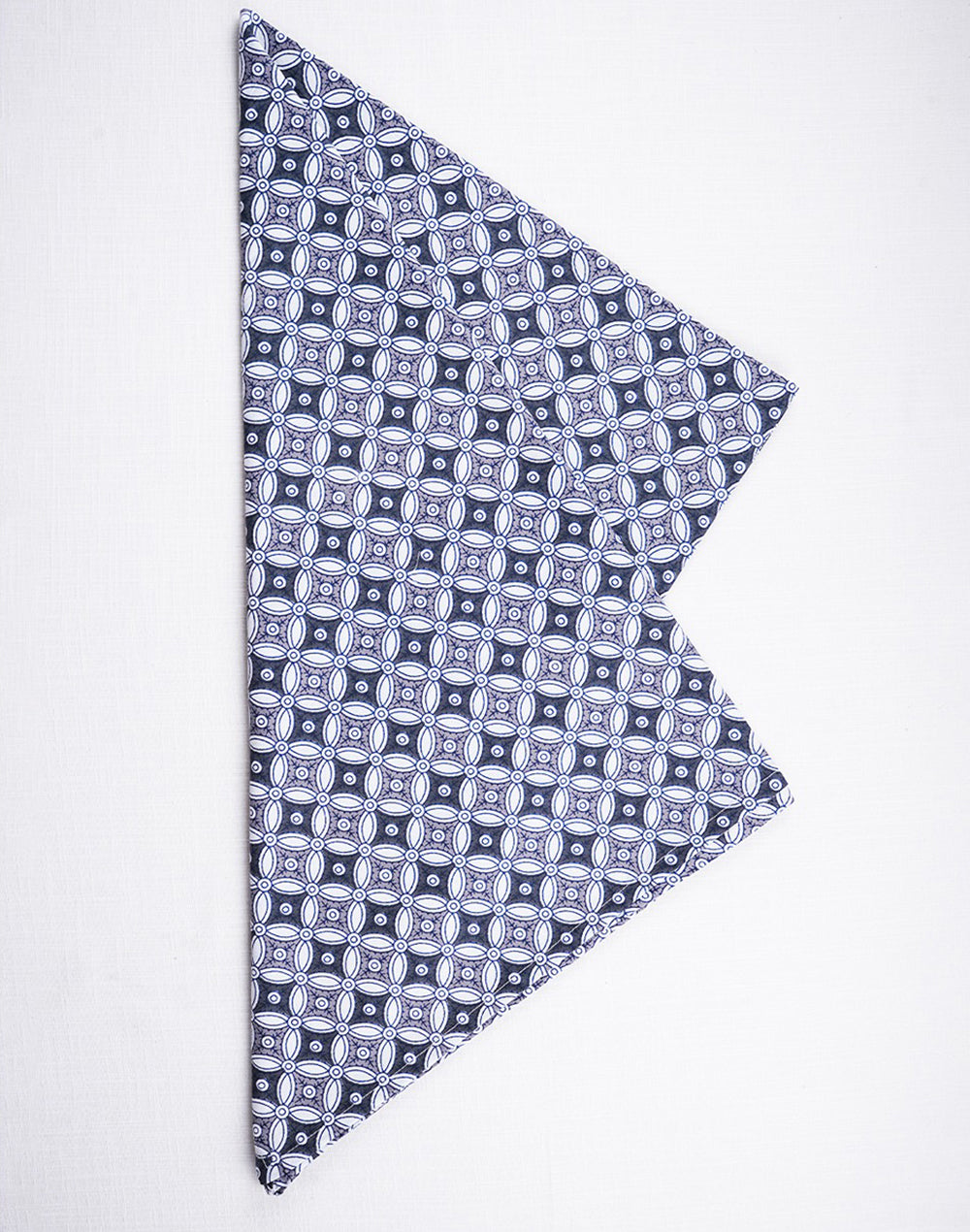 Grey Cotton 4 Seater Dining Table Cover