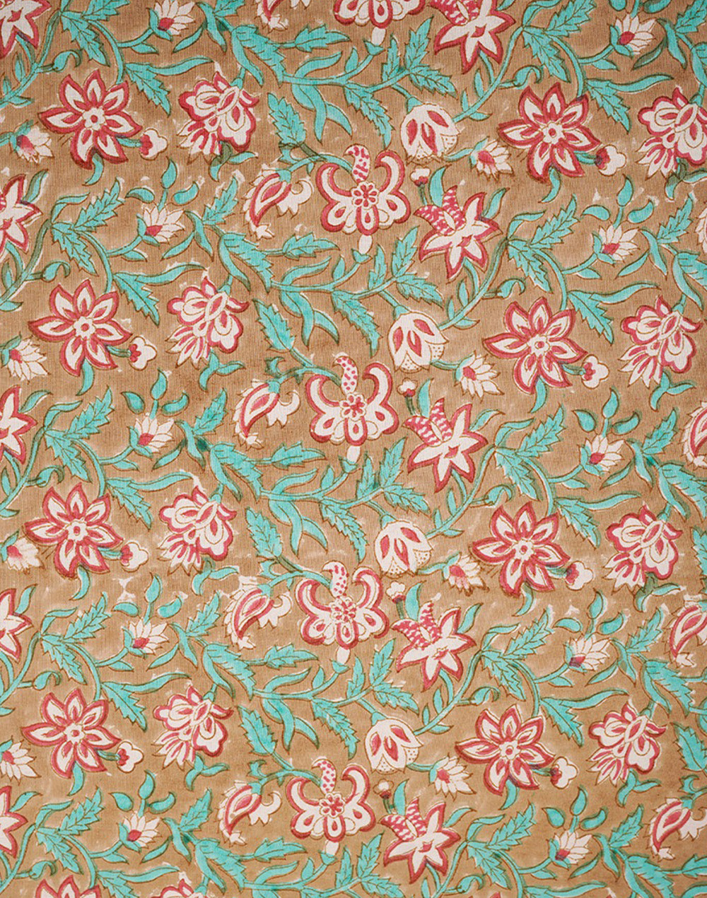 Garden Glory Cotton Floral Table Cover