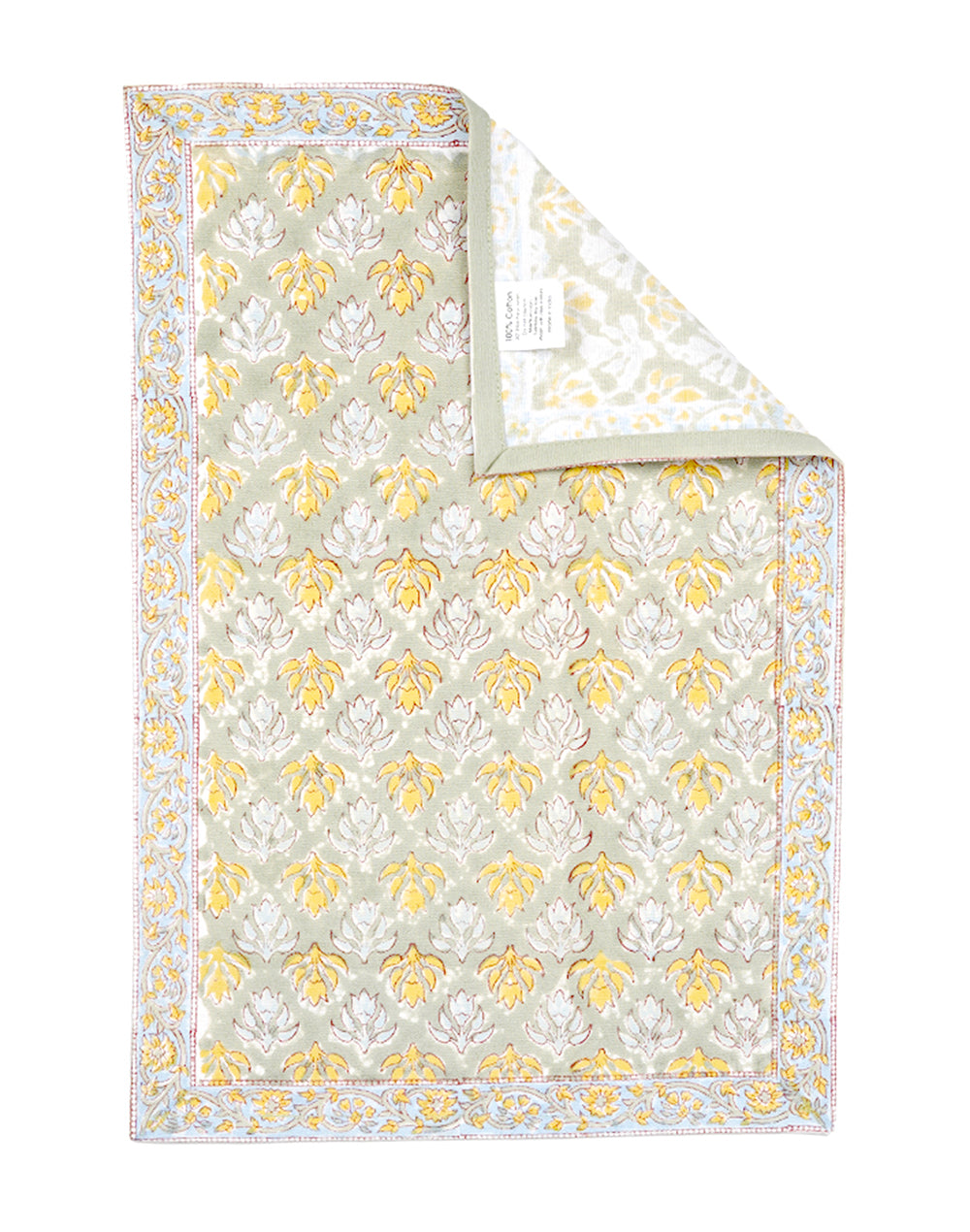 Set of 4 - Block Print Table Mats
