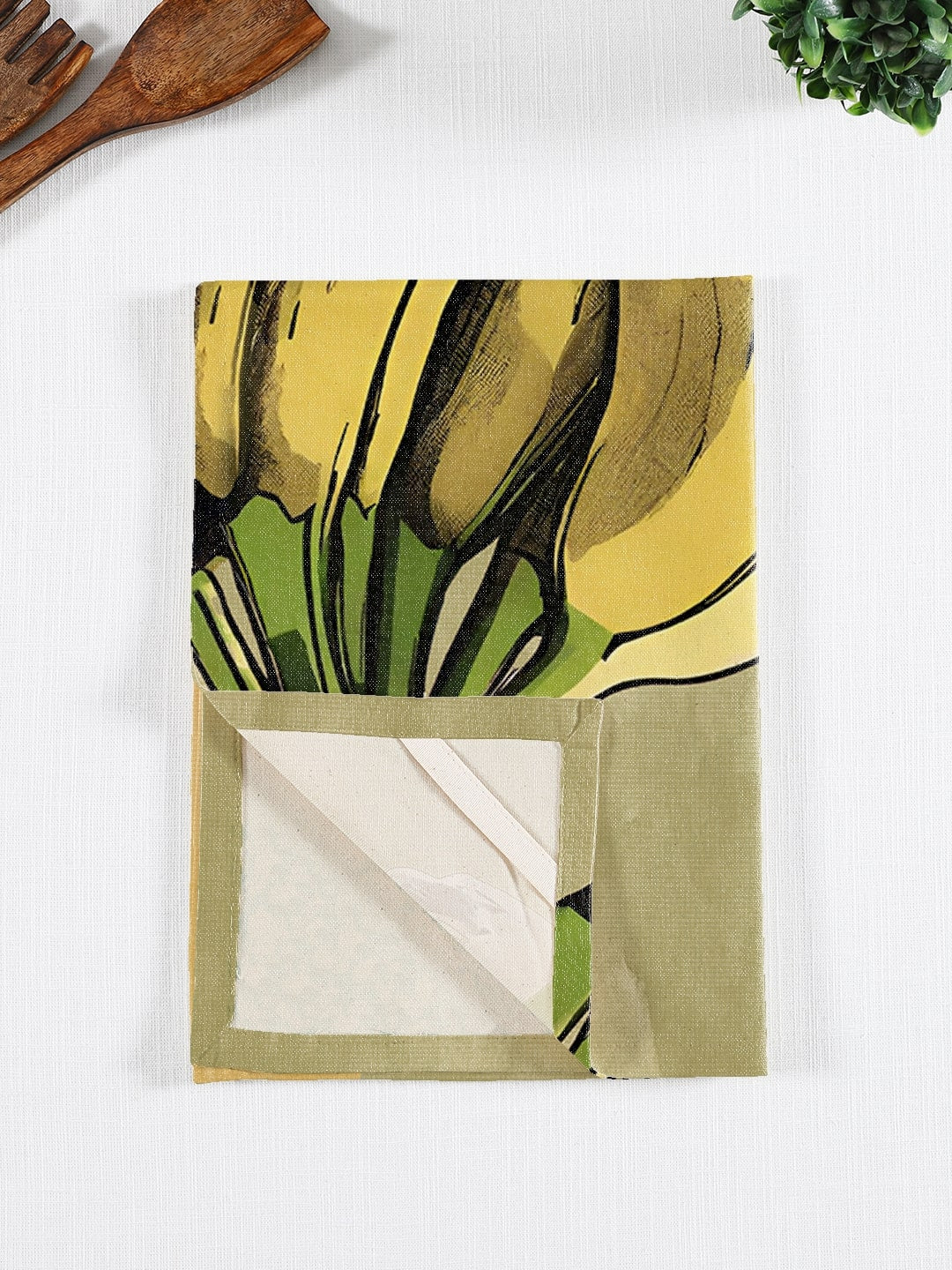 Set of 3- Banana Print Multicolor Cotton Kitchen Towel / Tea Towel