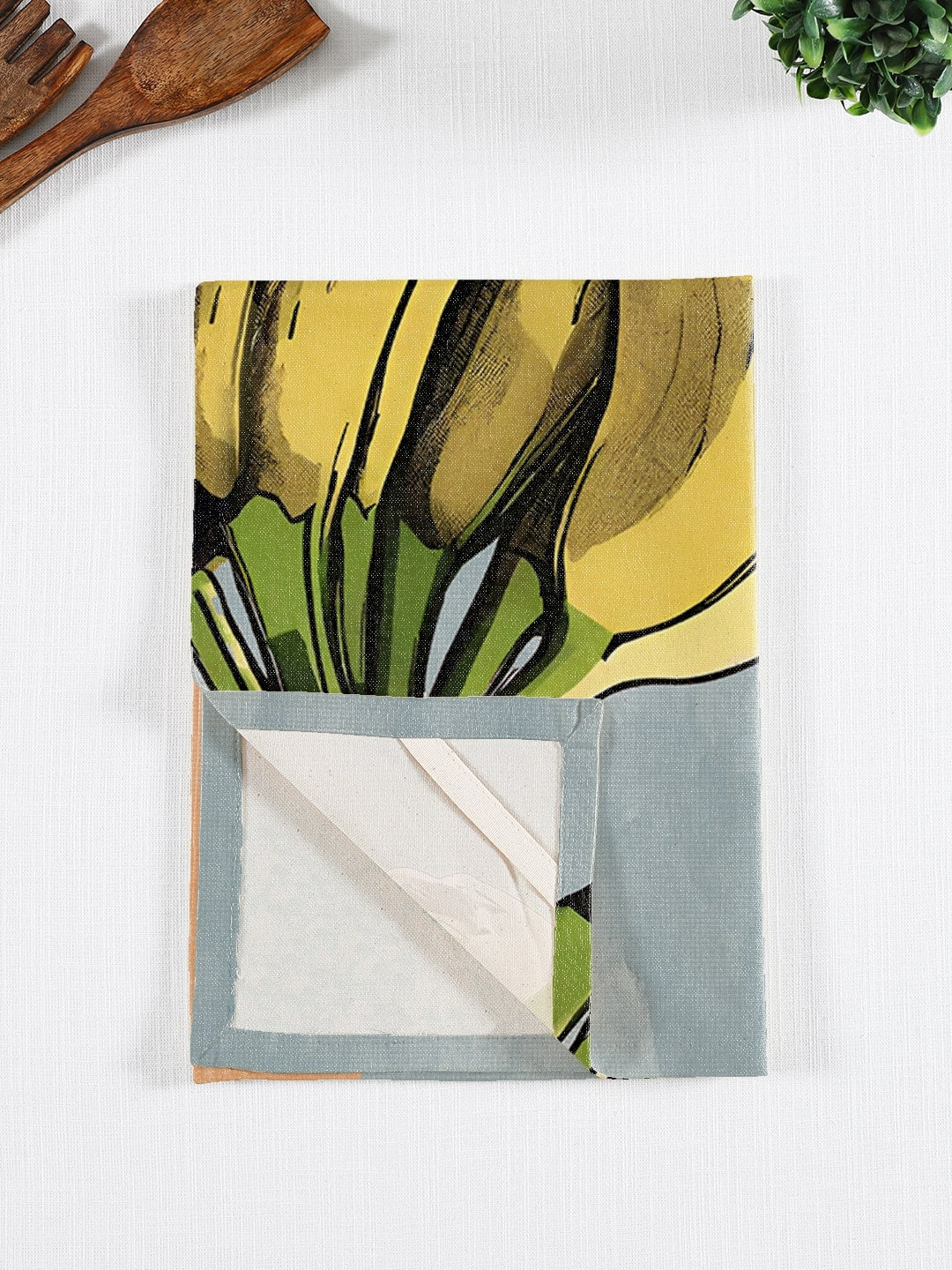 Set of 3- Banana Print Multicolor Cotton Kitchen Towel / Tea Towel
