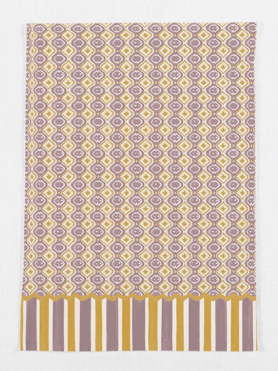 Set of 3 - Orange Geometric Multipurpose Kitchen Towel