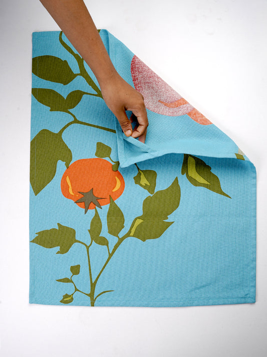 Set of 3 - Cotton Floral Tea towel/ Kitchen Towel