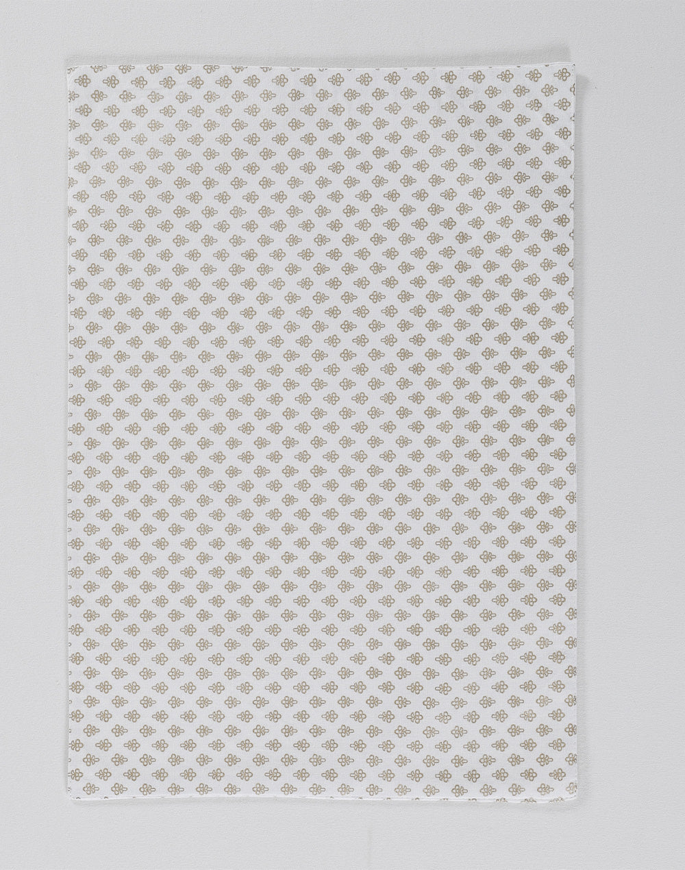 Set Of 6 - White Cotton Decorative Placemat Set