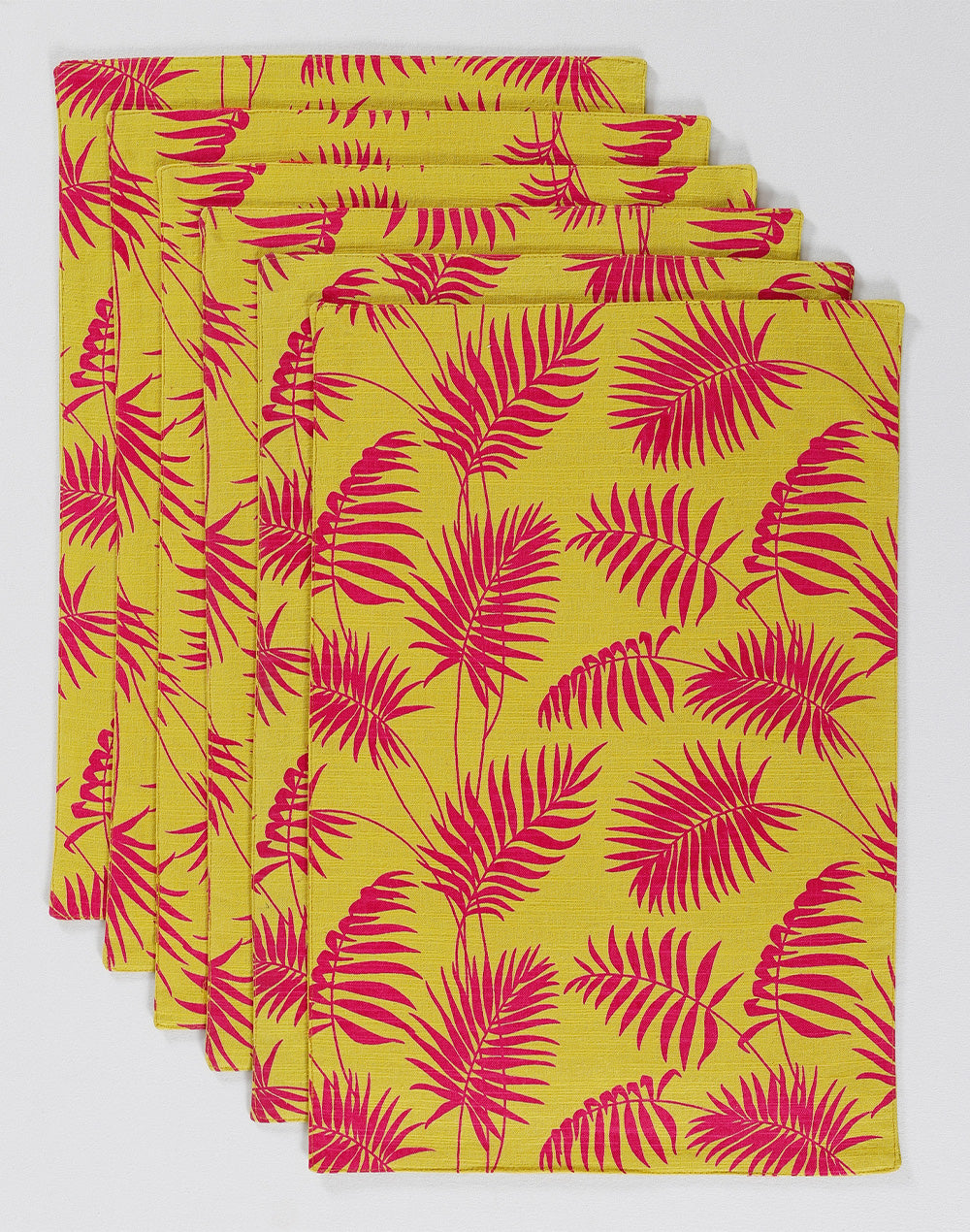 Set Of 6 - Everyday Dining Cotton Placemats