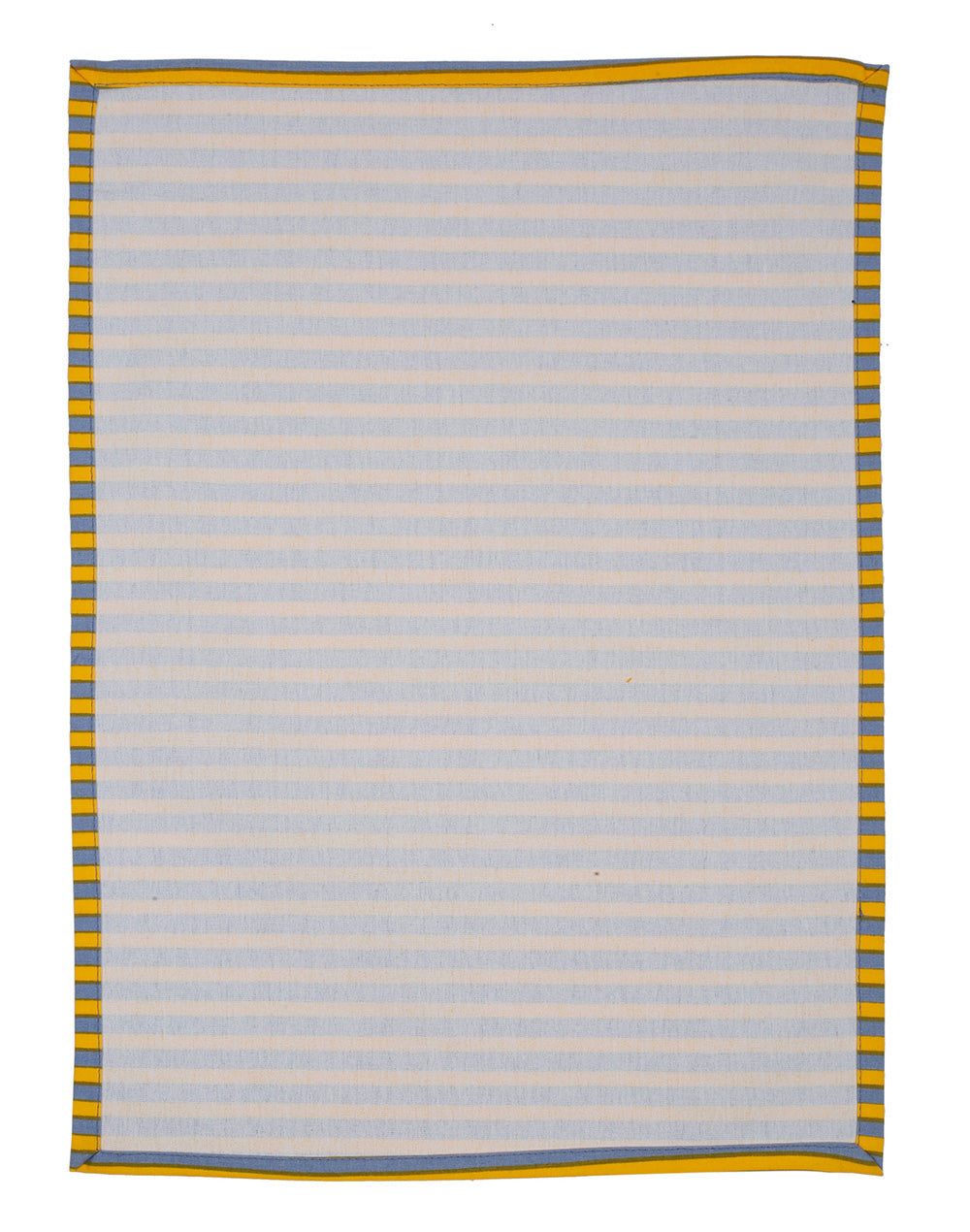 Set Of 4 - Yellow Cotton Everyday Dining Placemat
