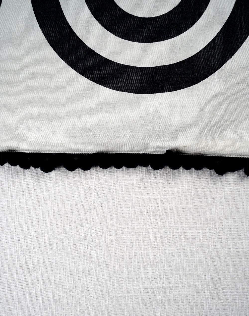 Abstract Statement Cotton Table Runner