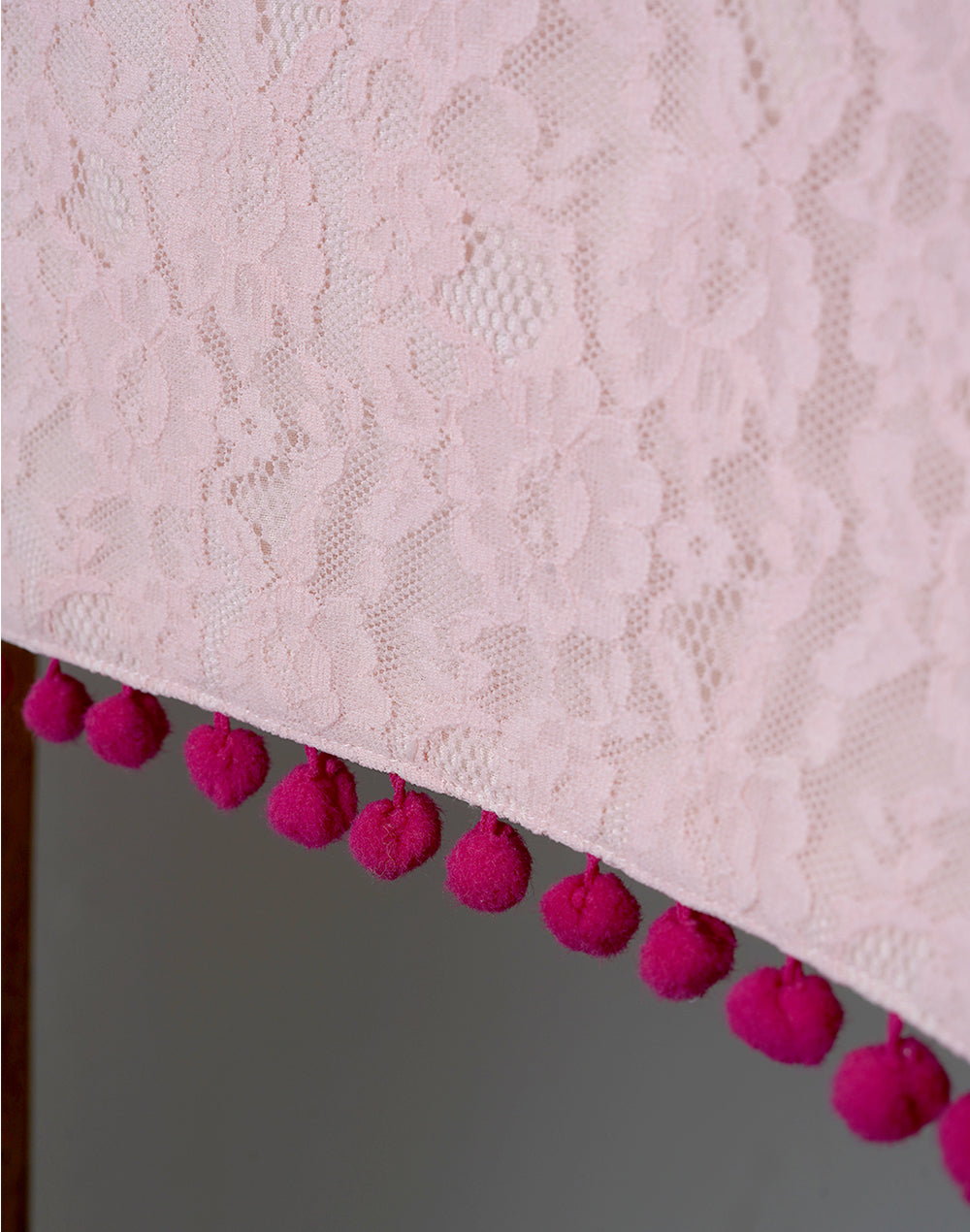 Pink Decorative Center Table Runner