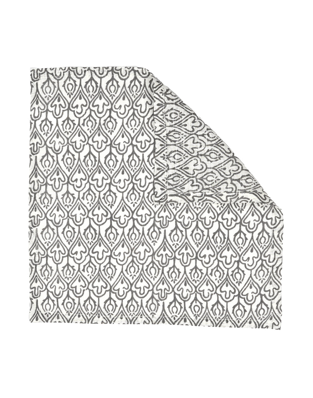 Set Of 6 - 12" Cotton Printed Cocktail Napkin
