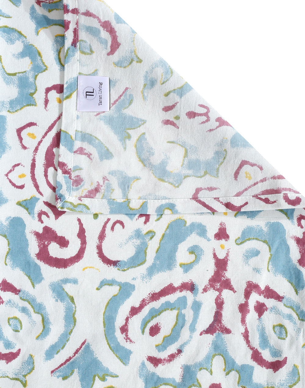 Blue Cotton Bedsheet Set with 2 Pillow Covers