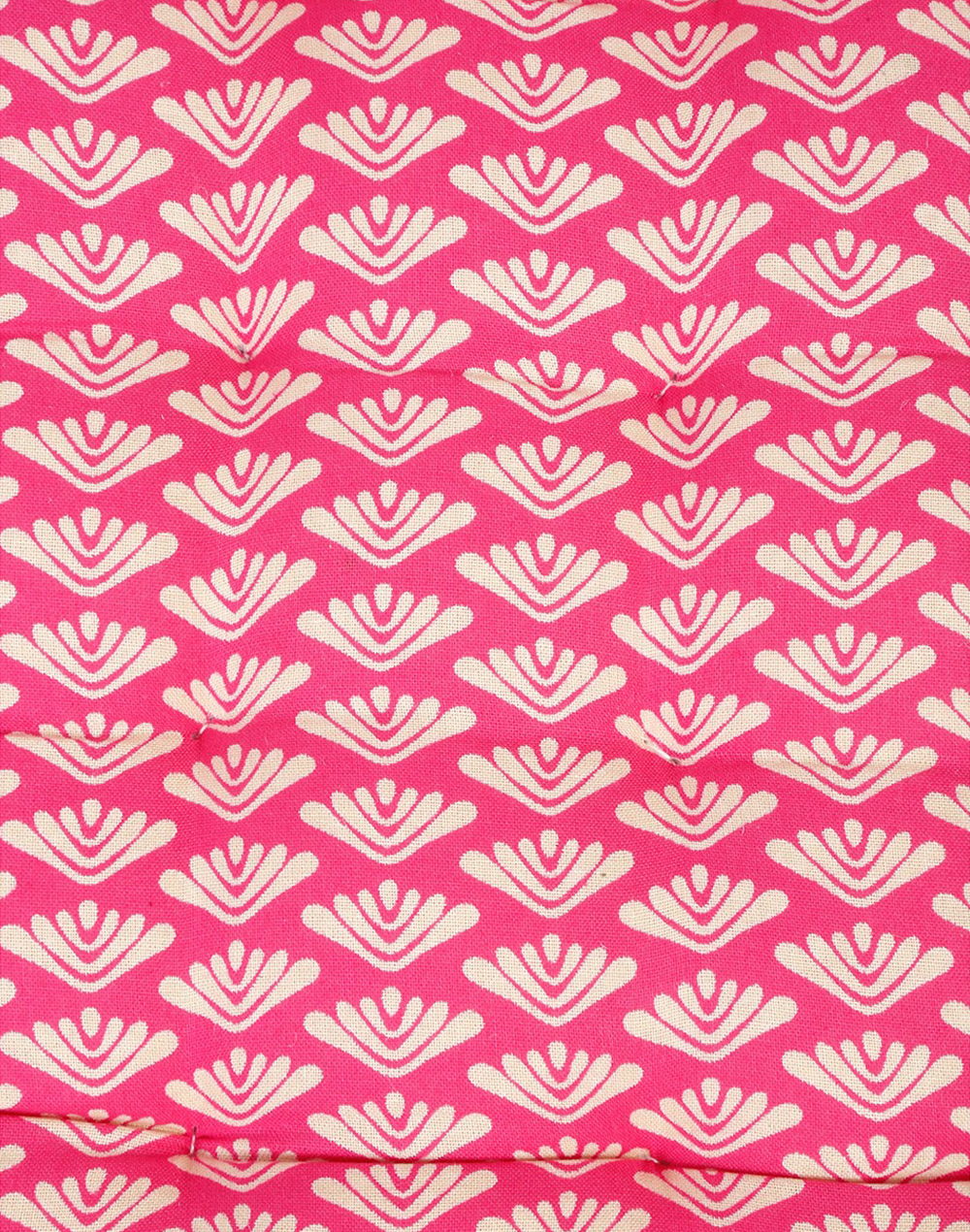 Set of 2- Pink Chairpad/ Floor Cushion
