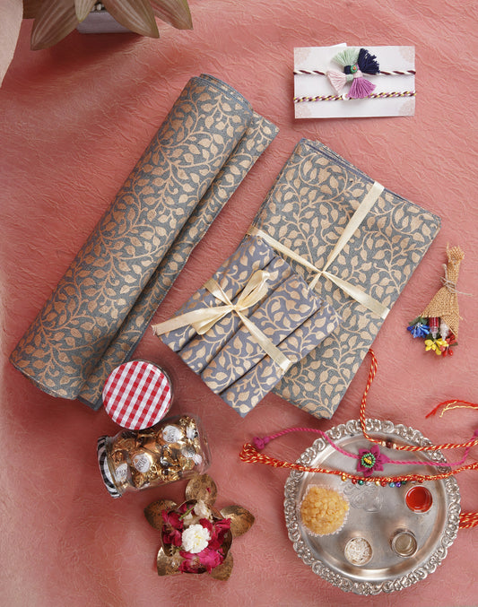 Festive Table Gift Set with Rakhis and Roli Chawal– Rakhi Edition