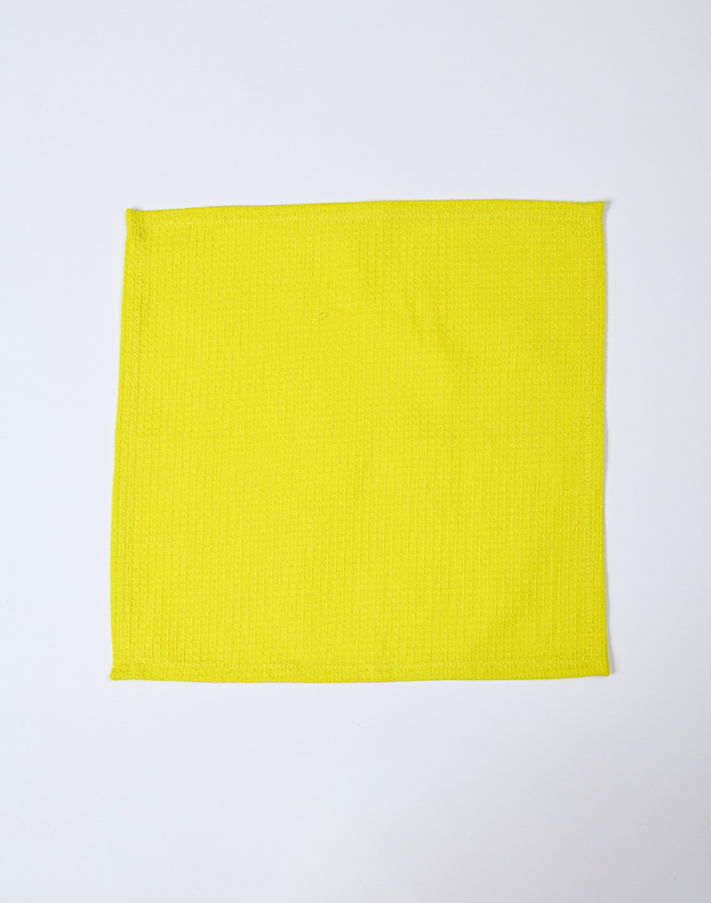 Blue & Yellow Waffle Face Towels