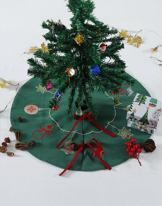 TREE SKIRT JINGLE BELL