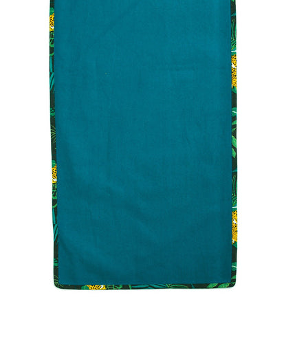 Solid Teal Table Runner - 100% Cotton