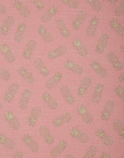 Pineapple Print Decorative Table Runner