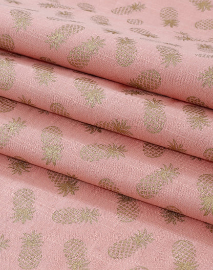 Pineapple Print Decorative Table Runner