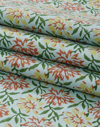 Floral Cotton Dining Table Runner