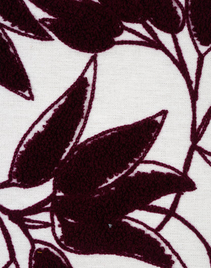 Set Of 2 - Botanical Breeze Embroidered Cushion Cover - 16"X 16"
