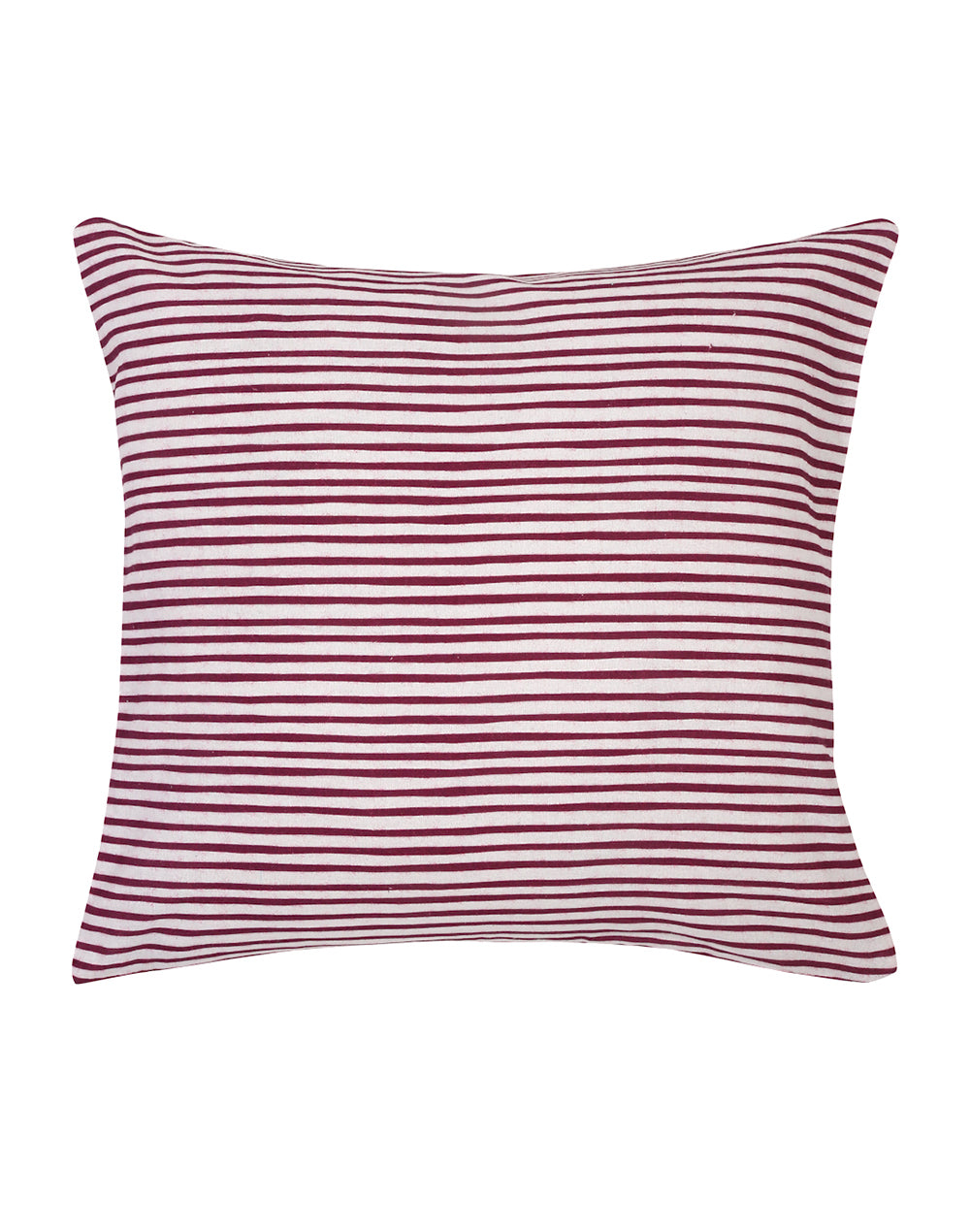 Set Of 2 - Botanical Breeze Embroidered Cushion Cover - 16"X 16"