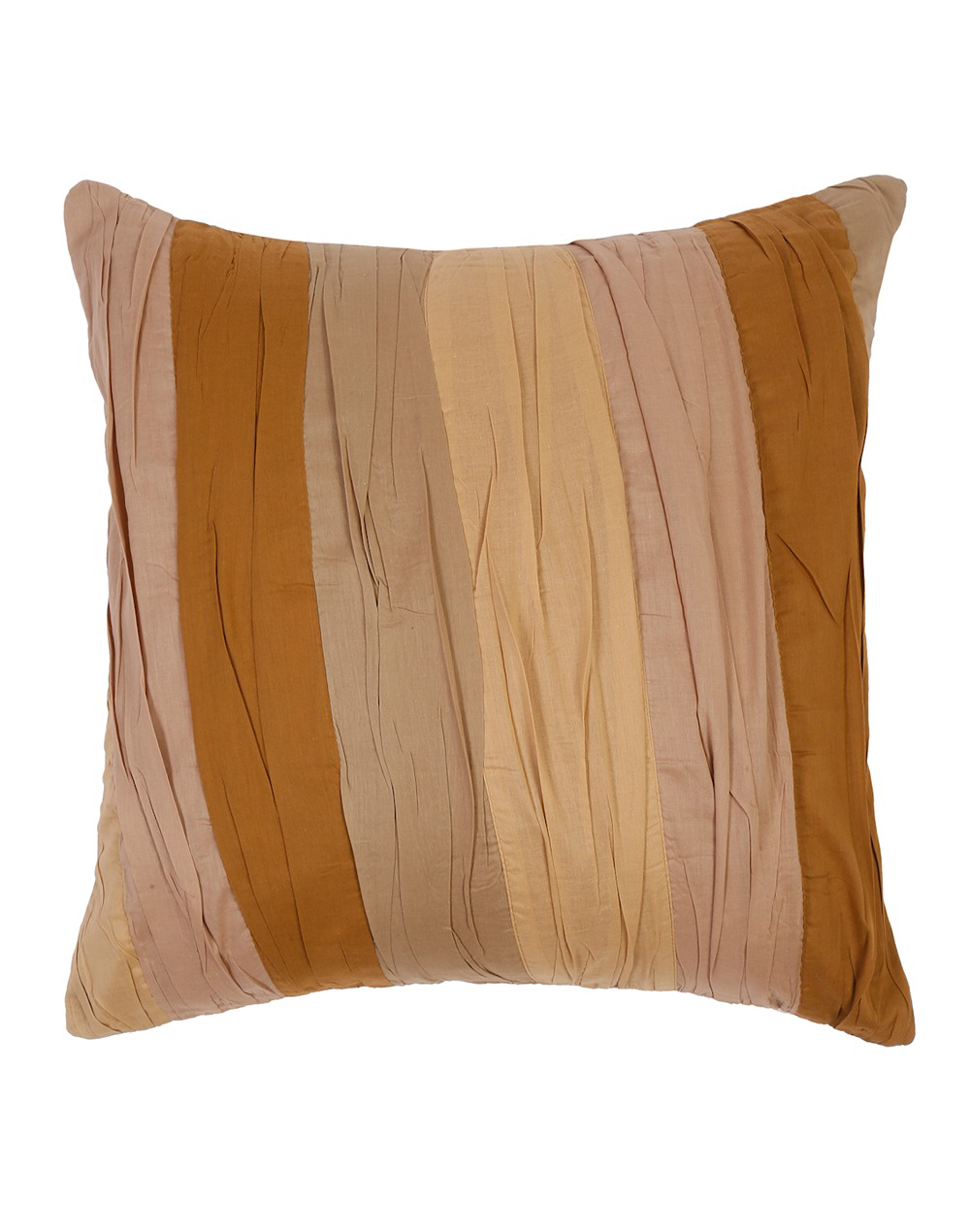 Set Of 2 - Decorative Cotton Covers With Embroidery - 16'X 16"