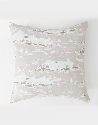 Set Of 2 - Statement Linen Printed Cushion Cover - 26" X 26"