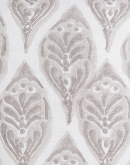 Set Of 2 - Leafy Linen Large Cushion Covers - 22"X 22"