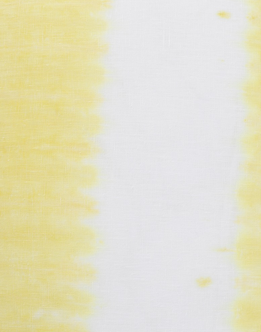 Set Of 2 - Yelllow Shaded Linen Cushion Covers