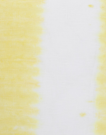 Set Of 2 - Yelllow Shaded Linen Cushion Covers