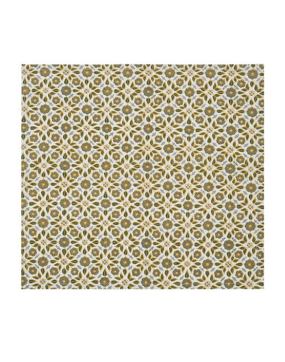 Yellow Printed Cotton Napkin 20"X20"