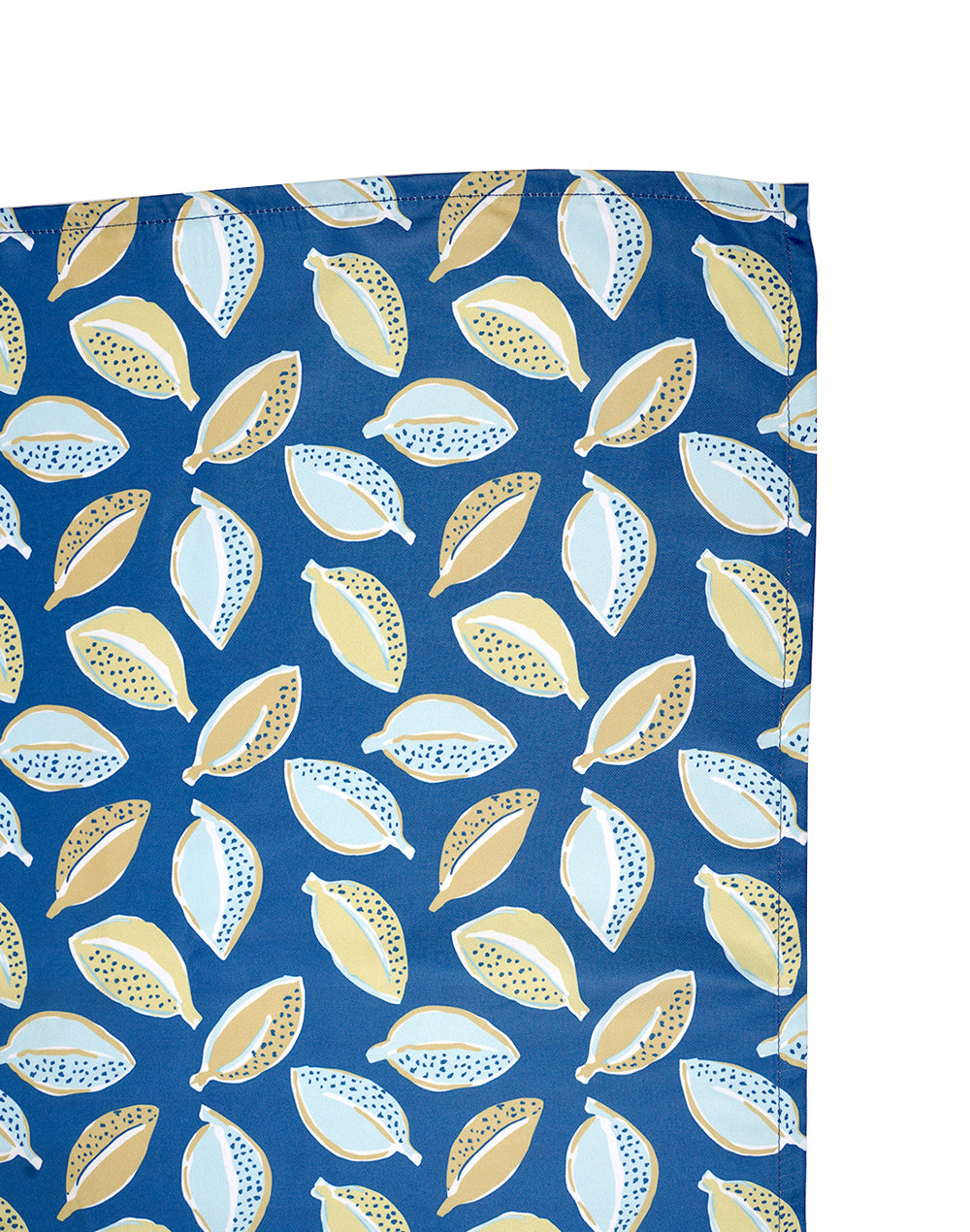 Blue Abstract Bedsheet Set with Pillow Cover
