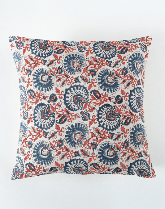 Set of 3 - Coordinated Cotton Cushion Cover Set - 16"x16"