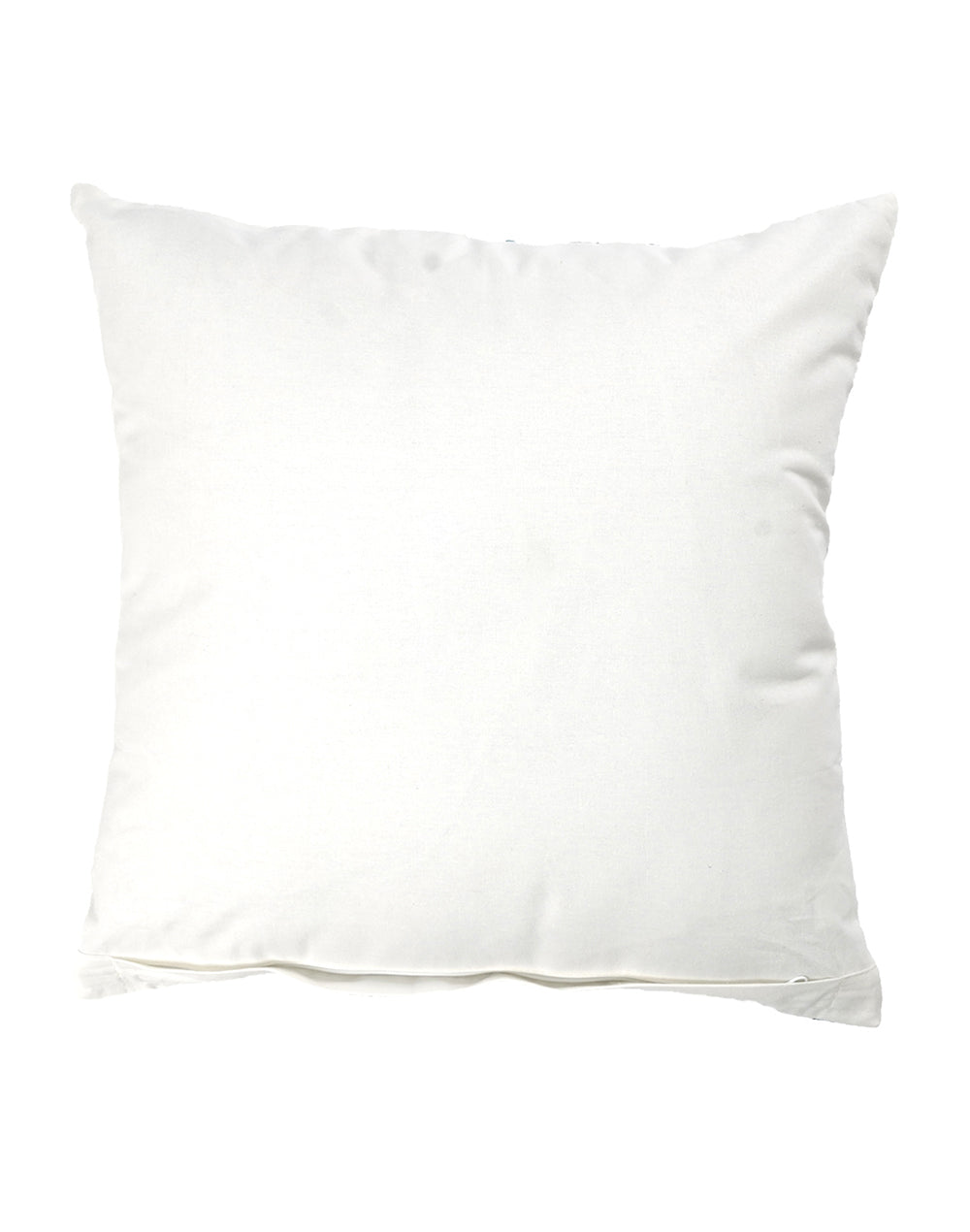 Set Of 2 - Blue Cotton Cushion Cover - 16"X16"