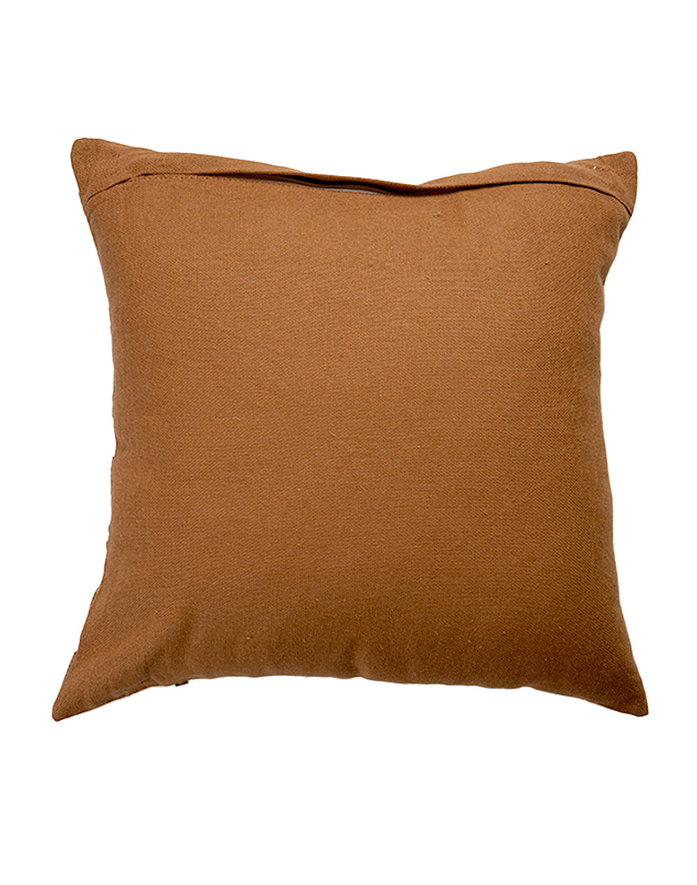 Set Of 2 - Brown Printed Cushion Cover - 12"X12"