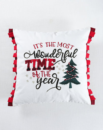 CUSHION COVER Embroidery X-MAS TIME