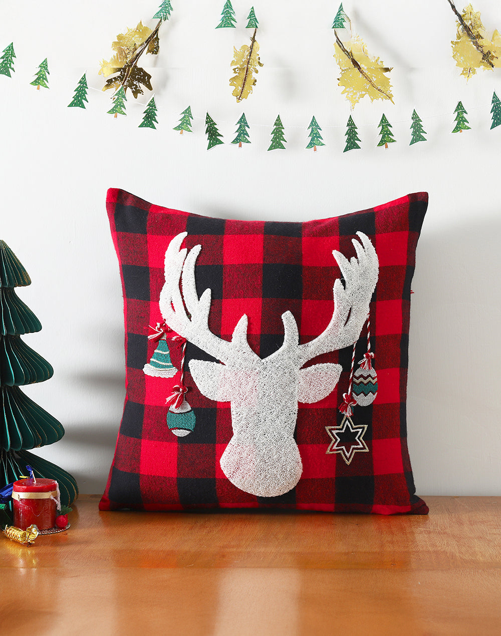 CUSHION COVER Embroidery SHEEP BINGO