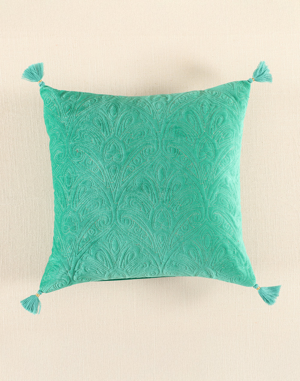 CUSHION COVER Embroidery FLORALZARI Embroidery