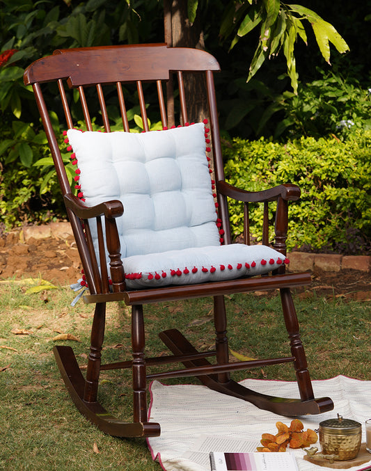 Blue Stripes Chairpad / Floor Cushion