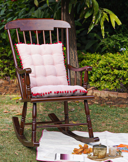 Pink Stripes Chairpad / Floor Cushion