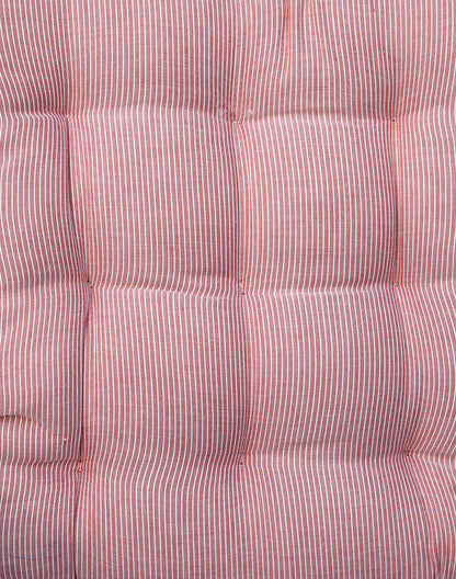Pink Stripes Chairpad / Floor Cushion