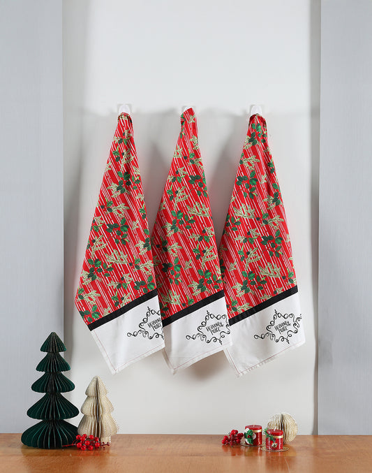 Christmas Kitchen Towel Set of 3 HEAVENLY PEACE