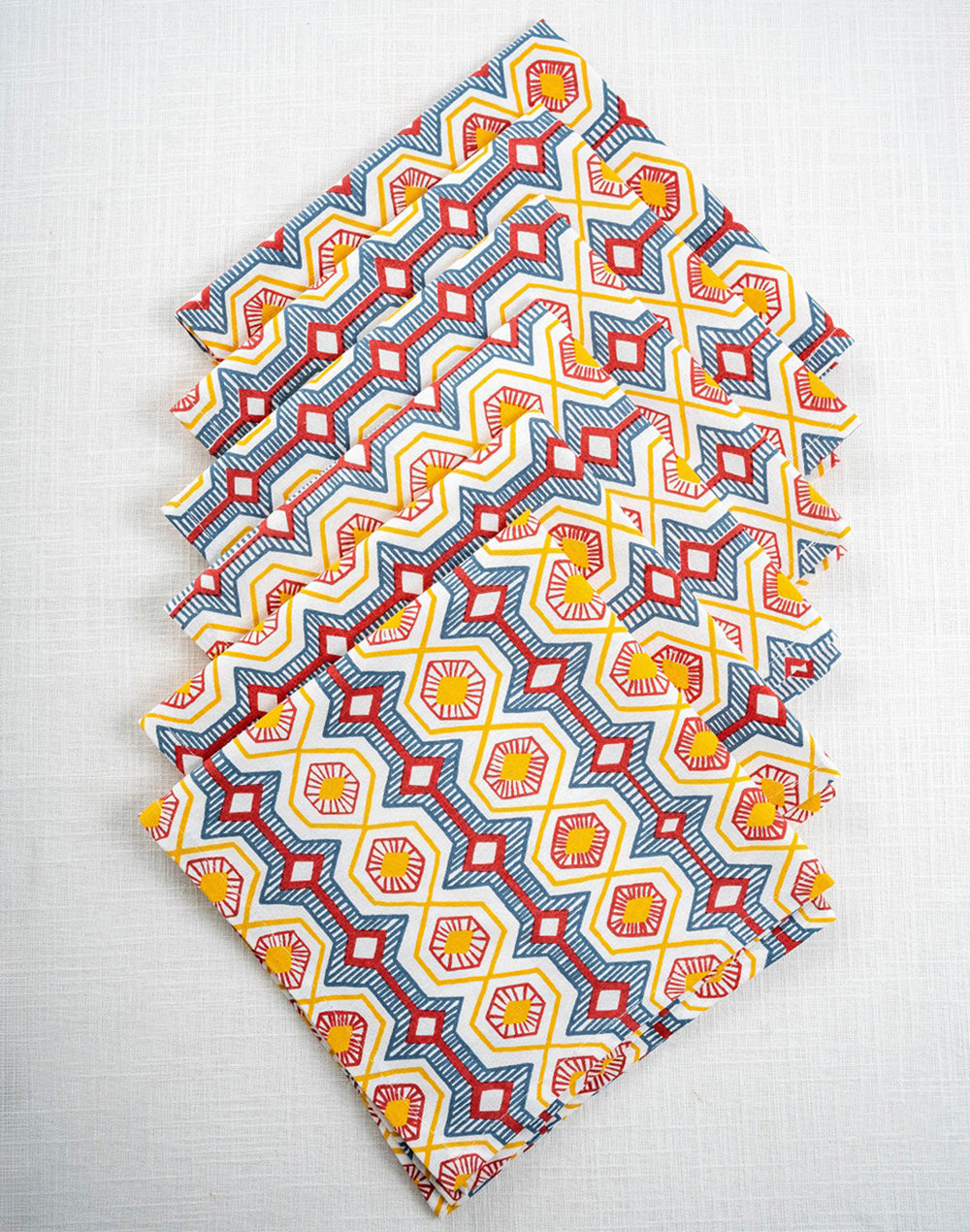 Set Of 6 - 16"X 16" Suraj Cotton Napkin